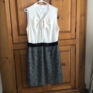 Kate Spade silk and tweed dress